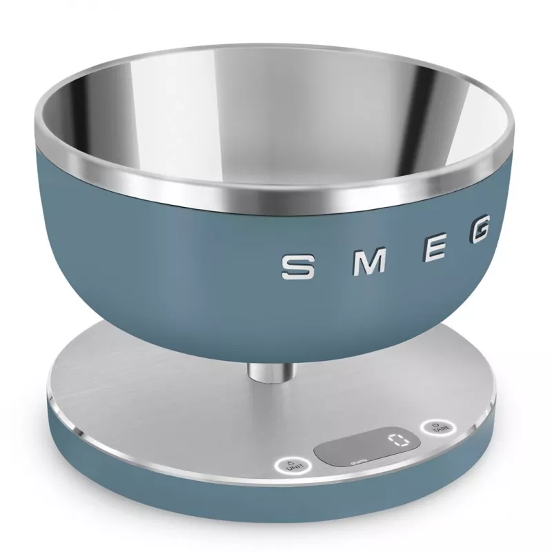Smeg K?chenwaage dig. KSC01SBMWW, max. 5kg, Storm Blue