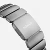 NOMAD Stratos Band - titāna aproce Apple Watch 49mm ar FKM (dabīgais titāns, melns FKM)