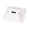 EFB Multifunktions-Rahmenset mit 1-und 2-Port Adapter Keystone Format(HDMI,USB,