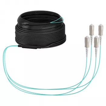EFB Trunk kabelis U-DQ(ZN)BH OM3 4G (1x4) SC-SC 20m Dca LSZH
