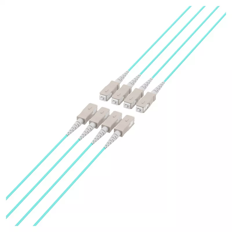 EFB Trunk kabelis U-DQ(ZN)BH OM3 8G (1x8) SC-SC 130m Dca LSZH
