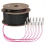 EFB Trunk kabelis U-DQ(ZN)BH OM4 12G (1x12) LC-LC 140m Dca LSZH