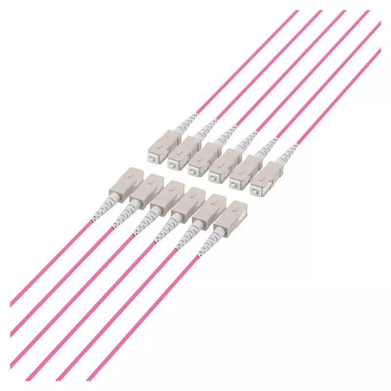 EFB Trunk kabelis U-DQ(ZN)BH OM4 12G (1x12) SC-SC 100m Dca LSZH