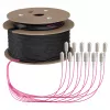 EFB Trunk kabelis U-DQ(ZN)BH OM4 12G (1x12) SC-SC 80m Dca LSZH