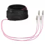 EFB Trunk kabelis U-DQ(ZN)BH OM4 4G (1x4) LC-LC 10m Dca LSZH