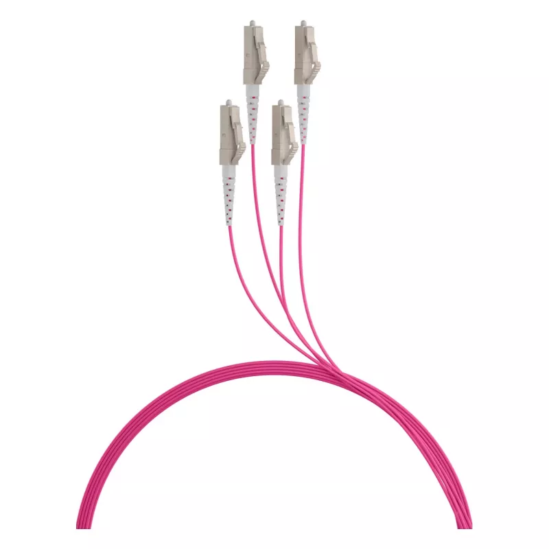 EFB Trunk kabelis U-DQ(ZN)BH OM4 4G (1x4) LC-LC 30m Dca LSZH