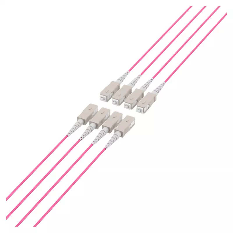 EFB Trunk kabelis U-DQ(ZN)BH OM4 8G (1x8) SC-SC 100m Dca LSZH