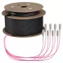 EFB Trunk kabelis U-DQ(ZN)BH OM4 8G (1x8) SC-SC 160m Dca LSZH