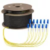 EFB Trunk kabelis U-DQ(ZN)BH OS2 12E (1x12) LC-LC 190m Dca LSZH G657A1