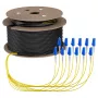 EFB Trunk kabelis U-DQ(ZN)BH OS2 12E (1x12) LC-LC 50m Dca LSZH G657A1