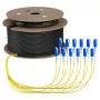 EFB Trunk kabelis U-DQ(ZN)BH OS2 12E (1x12) SC-SC 90m Dca LSZH G657A1