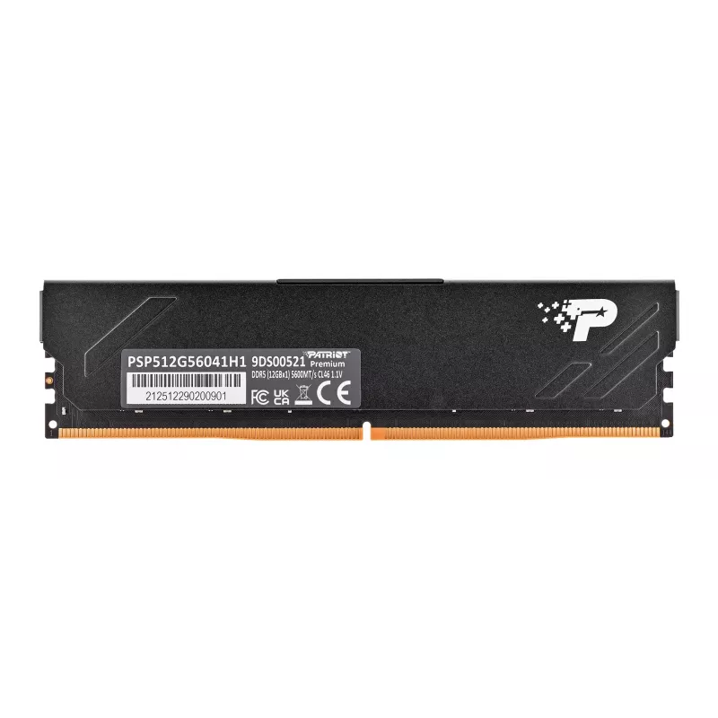 Patriot Premium Melns DDR5 12GB 5600MHz Radiators 1Rank