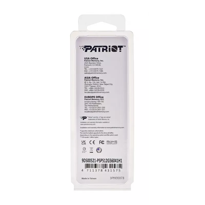 Patriot Premium Melns DDR5 12GB 5600MHz Radiators 1Rank
