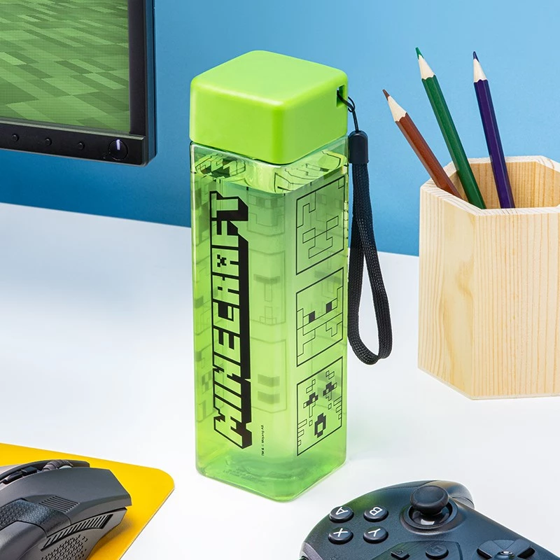Minecraft atkārtoti lietojamā pudele 500 ml