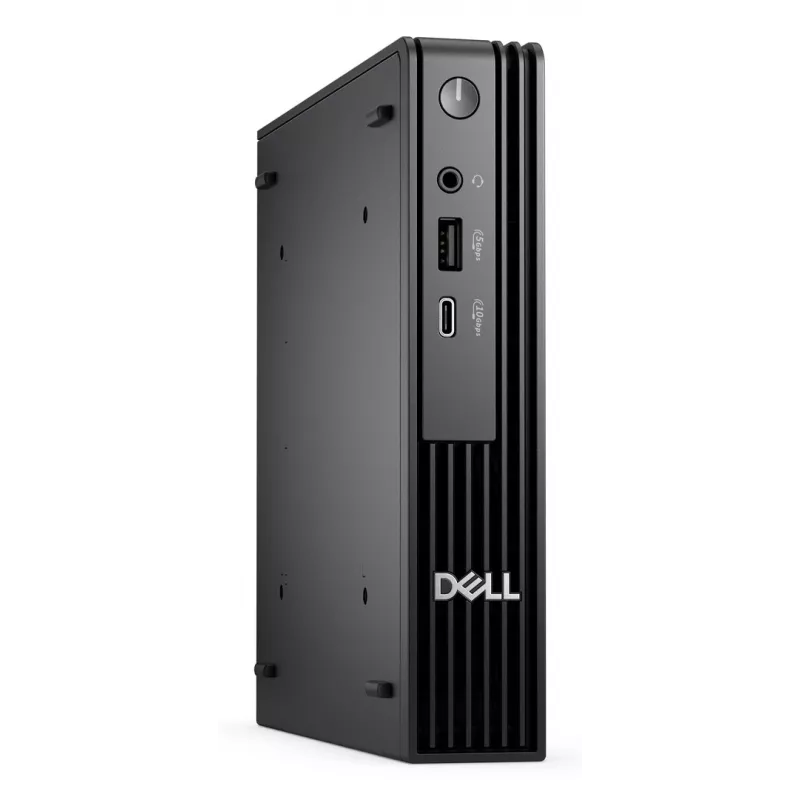 DELL Pro QCM1255 AMD Ryzen™ 3 PRO 8300GE 8 GB DDR5-SDRAM 512 GB SSD Windows 11 Pro Micro PC Mini PC Melns