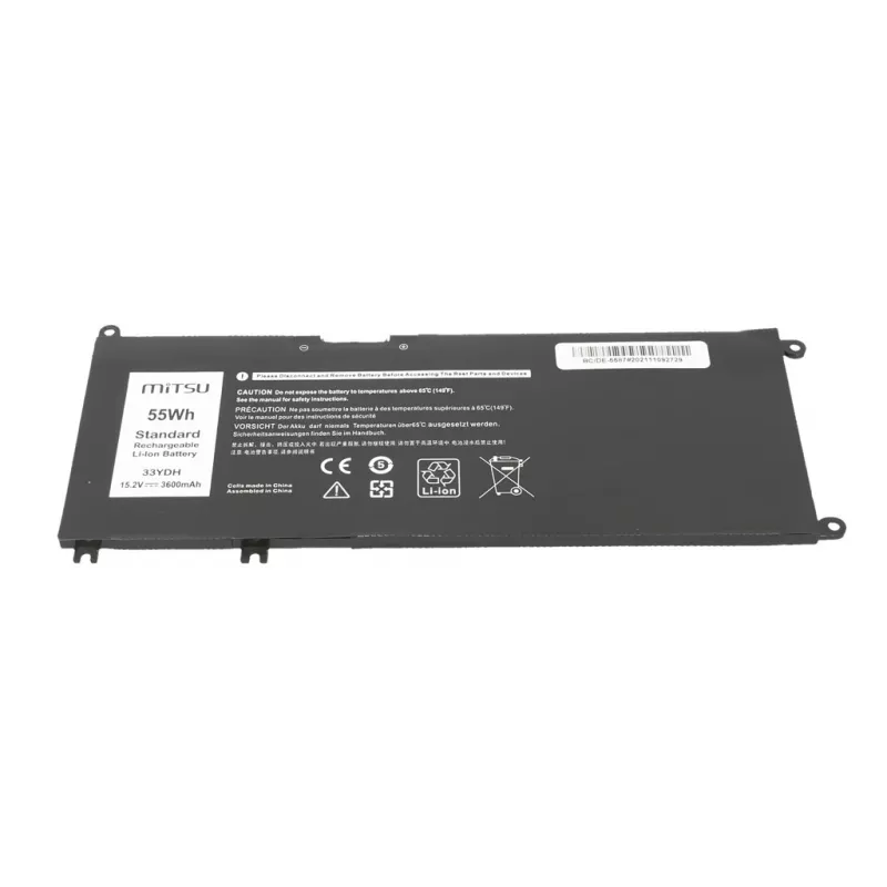 Akumulators Dell Inspiron 15 5587, 7588 3600 mAh (55 Wh) 15,2 V
