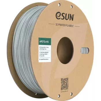 EPETG 1,75 mm SOLID SILVER 1kg ESUN 3D FILAMENT (ePETGP175SS1)