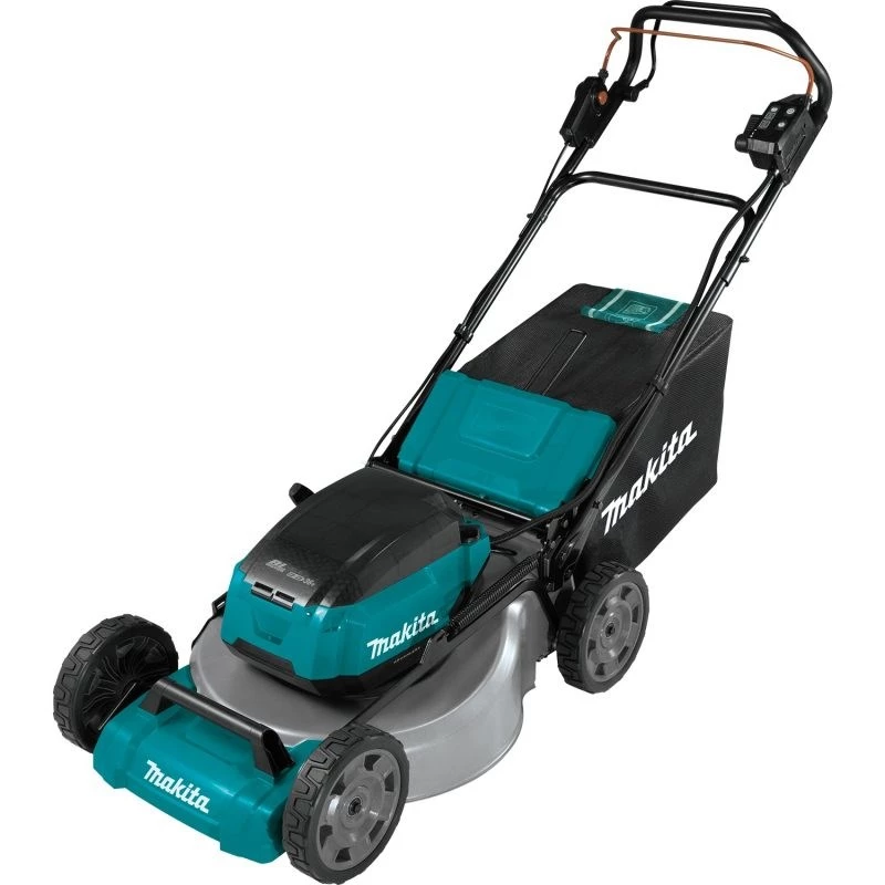 Makita DLM532PT4 zāles pļāvējs stumjamais zāles pļāvējs ar bateriju melns, zils