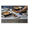 Staub taisnstūra trauks, keramika, tumši zils, 34x24x7,6