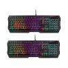 A4TECH BLOODY USB B1700 B140N +ES7 + BP-50M USB/ Esports Black USB komplekts (tastatūra+pele+paliktnis) (EN)