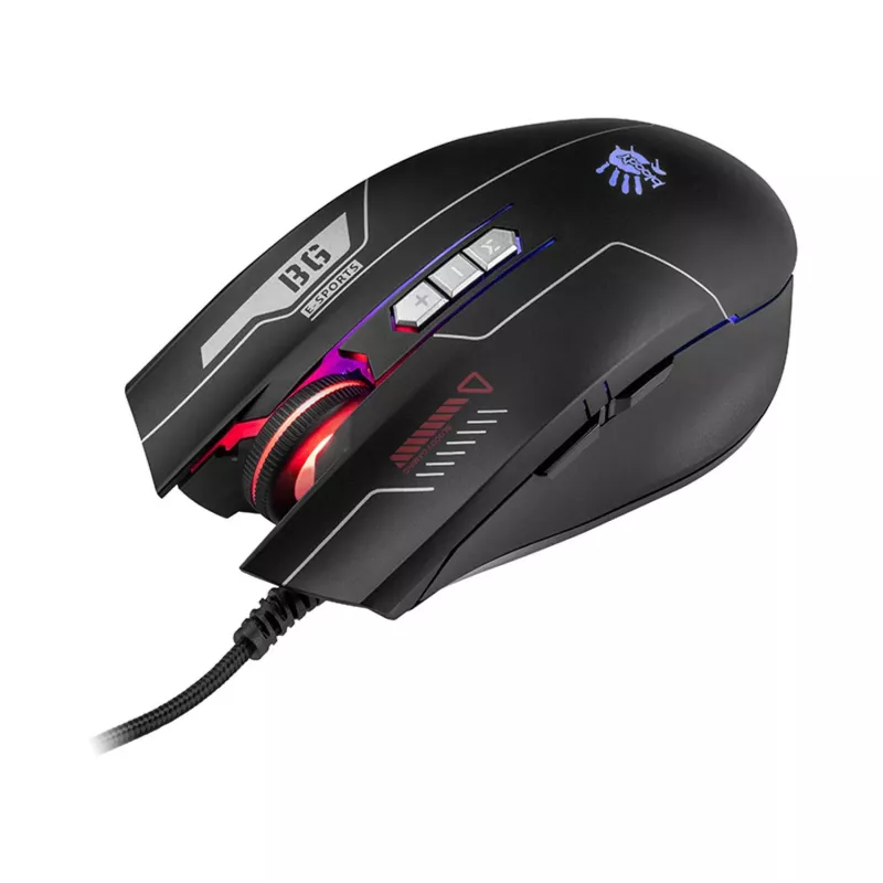A4TECH BLOODY USB B1700 B140N +ES7 + BP-50M USB/ Esports Black USB komplekts (tastatūra+pele+paliktnis) (EN)
