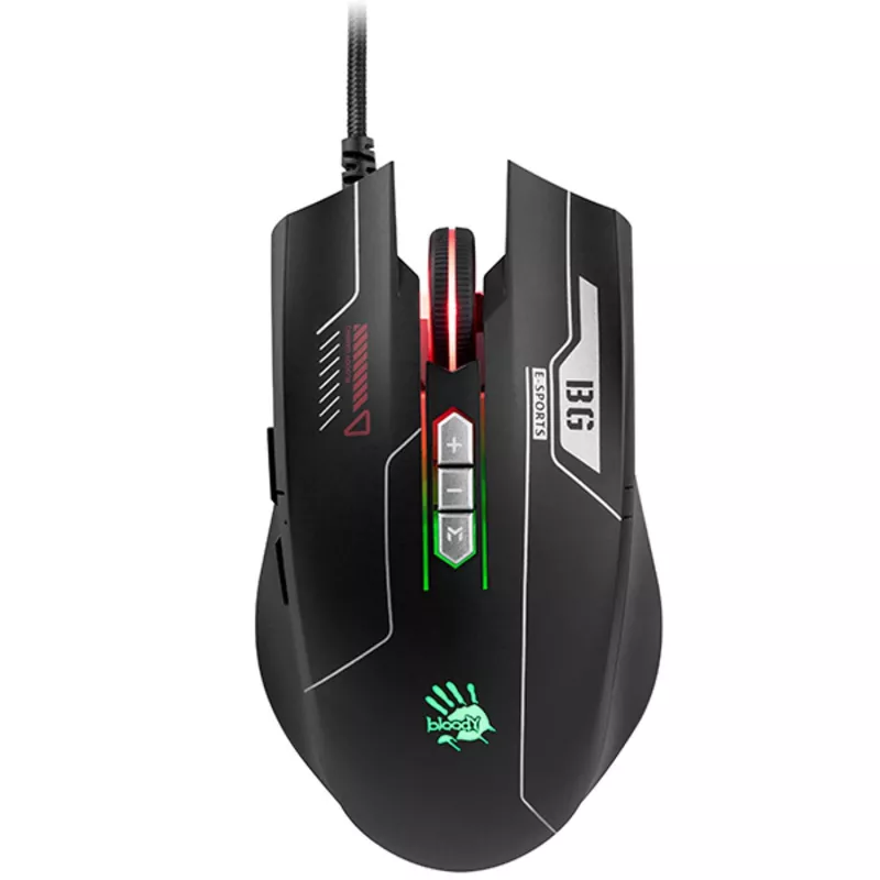 A4TECH BLOODY USB B1700 B140N +ES7 + BP-50M USB/ Esports Black USB komplekts (tastatūra+pele+paliktnis) (EN)