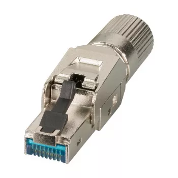 EFB Elektronik 88035P8.1 - RJ-45 - Sudraba - Vīrišķais - cinks - Cat6 - 22/26
