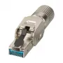 EFB Elektronik 88035P8.1 - RJ-45 - Sudraba - Vīrišķais - cinks - Cat6 - 22/26