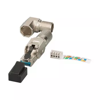 EFB Elektronik 88035P8.1 - RJ-45 - Sudraba - Vīrišķais - cinks - Cat6 - 22/26