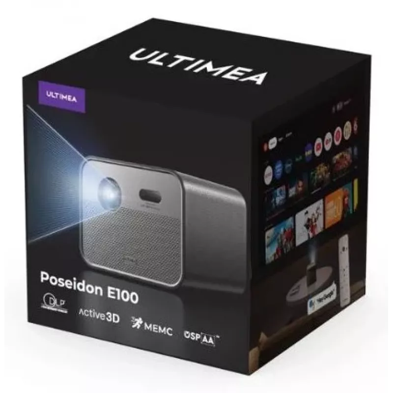 Ultimea Projektors Poseidon E100 DLP - digitālais projektors - DLP/DMD