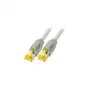 EFB-Elektronik RJ45 komutācijas kabelis Cat.6A S/FTP LSZH Datwyler 7702 TM31 pelēks 1 m Ražotājs: EFB Elektronik (K8580GR.1)