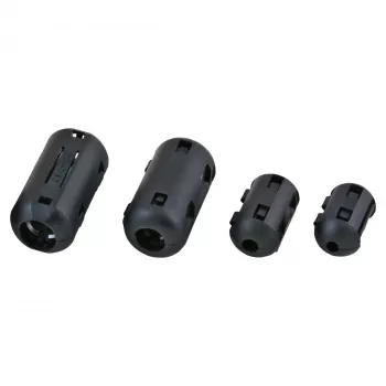 Ferīta toroidālais kodols 3,5 mm, apaļš, melns — EFB Elektronik 71501.1