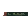 Mehāniskā zīmuļa grafīts Faber-Castell 0,5 mm B (2 iepakojumi, melns)