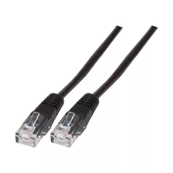 EFB-Elektronik modulārais kabelis RJ45 (8/4) - RJ45 (8/4), formēts, melns, 3 m Ražotājs: EFB Elektronik (K2422.3)