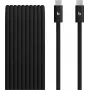 Apple Beats 240W USB-C uz USB-C pīts kabelis 3m Bolt Melns MHX64ZM/A