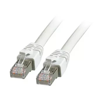 EFB-Elektronik RJ45 plākstera vads Cat.8.1 S/FTP LSZH BC pelēks 7,5 m ražotājs: EFB Elektronik (K5528GR.7,5)