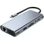 VALUE USB C dokstacija 11-vienā, 4K30 1x(HDMI/VGA/GbE), USB(3xA,1xC,1xC PD) (12.99.1143)