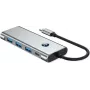 VALUE USB C dokstacija 7-in-1, 4K60 1xHDMI, 3xUSB-A, 1xSD/microSD, 1xC PD (12.99.1144)