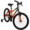 BMX velosipēds Huffy HX PRO 20 alu, melni oranžs (53005W)