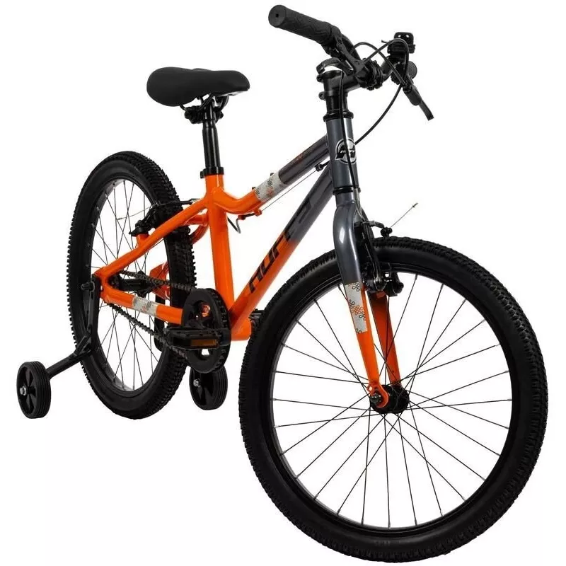 BMX velosipēds Huffy HX PRO 20 alu, melni oranžs (53005W)