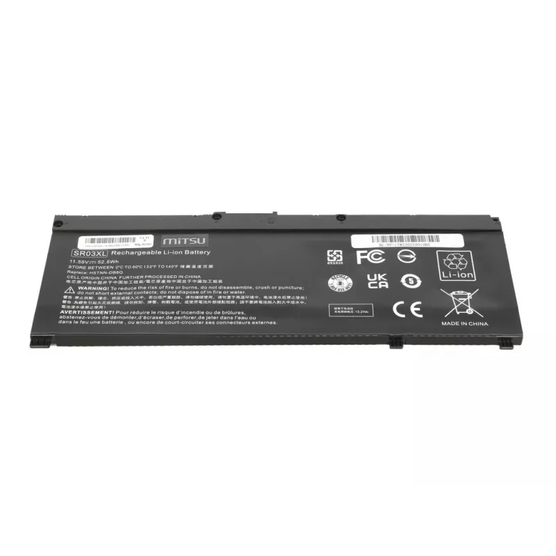 Akumulators HP GAMING 15 17 OMEN 15-DC SR03XL
