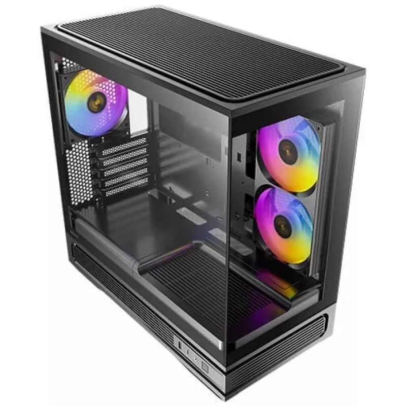 Antec korpuss Mini C2M ARGB M-ATX/M-ITX o.N. BK mazumtirdzniecībā