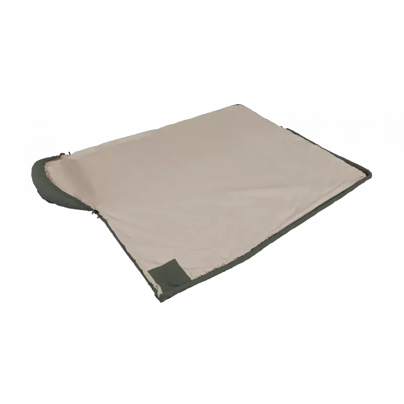 Sintētiskais guļammaiss Outwell Campion Prime (185 cm) - zaļš, kreisais rāvējslēdzējs