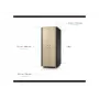 APC NetShelter - skapis (horizontāls) - skaņu izolēts - maiņstrāva 230 V - kļava - 38U - 48,3 cm (19 collas)