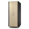 APC NetShelter - skapis (horizontāls) - skaņu izolēts - maiņstrāva 230 V - kļava - 38U - 48,3 cm (19 collas)