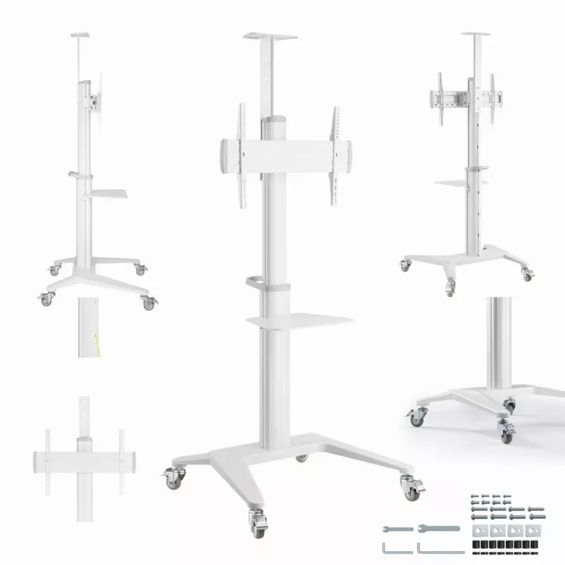 TV Set Accessory Floor Stand 37-70/balta TVS-70T-02-W Gembird