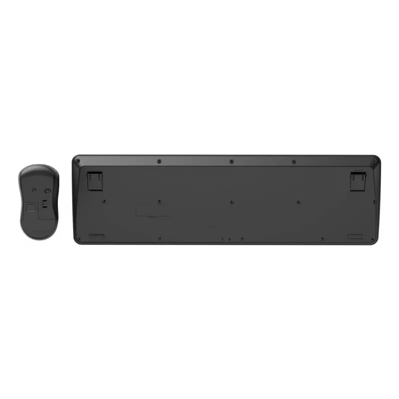Gembird KBS-WPS-01 bezvadu tastatūras un peles komplekts, angļu valoda, melns