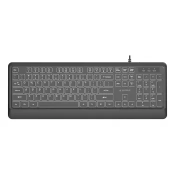 Multivides tastatūra USB ENG/Melns KB-UML-04 Gembird