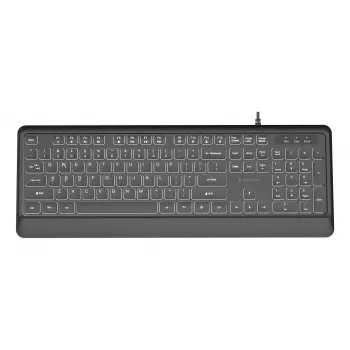 Multivides tastatūra USB ENG/Melns KB-UML-04 Gembird