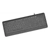 Multivides tastatūra USB ENG/Melns KB-UML-04 Gembird